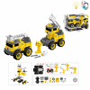 take-apart truck set Electric Lights Music Plastic【English Packaging】_200794616