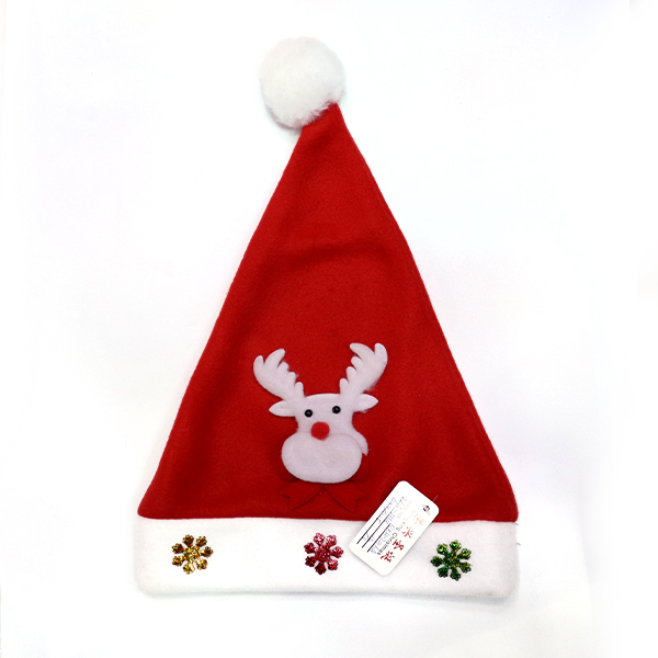 12PCS Santa hat,Polyester fiber【Packaging without Words】_200906335_hd