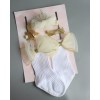 Newborn Hairband + Hair Clips + Socks Set (box to be filled by yourself),Newborns (1 year old or less),Uni size,Set,5% spandex,70% cotton,25% polyester fiber【Packaging without Words】_P02763362_10_m