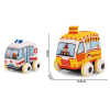 2 (pcs) police/taxi vehicles,Non-transparent wheels,Plush【English Packaging】_P02952760_4_m