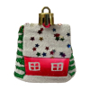 4PCS Рождественский снежный домик,Только один вид,пластик【Упаковка без надписей】_201387345