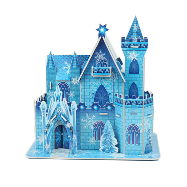 3D three-dimensional jigsaw puzzle model