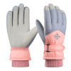 Thickened Ski Cotton Gloves with Velvet,Women,Uni size,split-finger gloves,100% polyester fiber【Packaging without Words】_P02716881_2_m