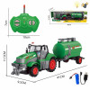 Farmer water tank truck with USB cable Remote Control 1:24 4 directions Lights Remote controller excludes batteries,toy includes batteries Plastic【English Packaging】_201259382