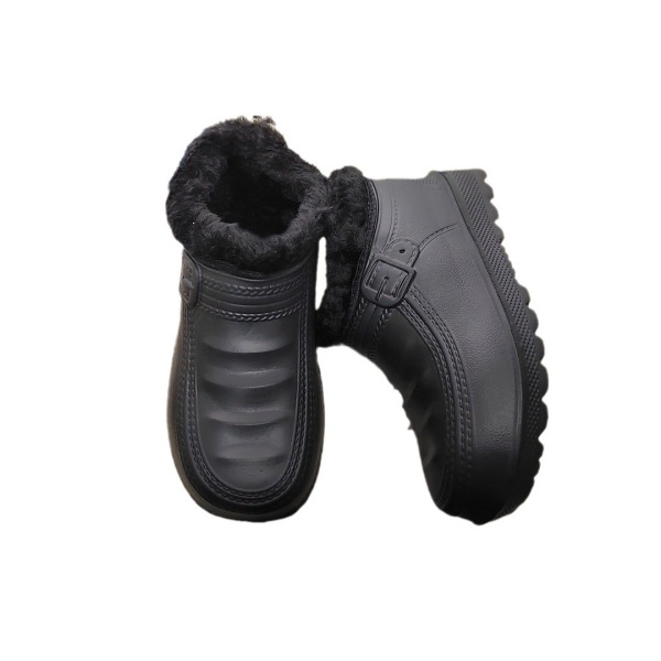 Anti-cold, non-slip, comfortable and warm, ultra-lightweight, padded and thickened rubber boots,Common use,#44,Black,24,OPP bag,OPP bag,EVA【Packaging without Words】_201602199_hd