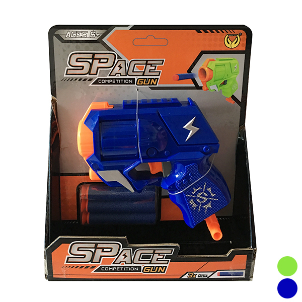 gun set Soft bullet Pistol
 Solid color Plastic【English Packaging】_200890119_hd