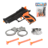 gun set Soft bullet Pistol
 Solid color Plastic【English Packaging】_200859143