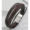 19.5cm leather bracelet,Mix color,Leather【Packaging without Words】_P03041335_2_m