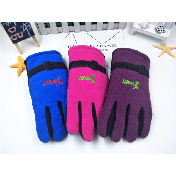 Winter ski padded warm gloves