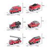 6(pcs) Alloy Police Car,Slide/taxiing 1:64,Spray painting,Metal【English Packaging】_P02877037_8_m