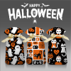 50PCS 15*23 Halloween Spooky Trio Candy Bags,Almond Cookies / Macaroni Packaging,Multiple styles,Plastic【English Packaging】_P02568303_5_m