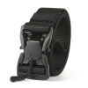 Diagonal nylon automatic buckle pants belt fashion leisure belt,Men,Uni size,woven fabric【Packaging without Words】_P02859153_2_m