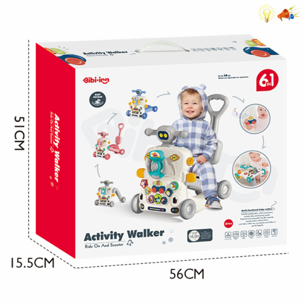 6-in-1 Yikuei Multifunctional Walker