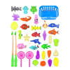 45 Piece Fishing Set,With a magnet,Plastic【English Packaging】_P02029077_5_m