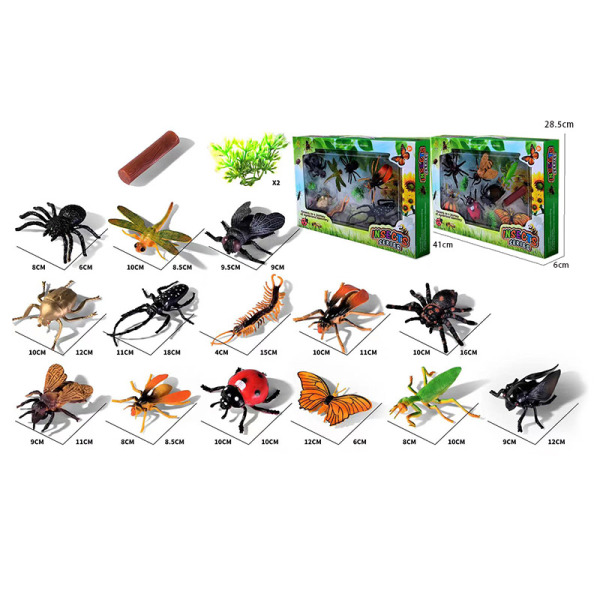 2 Styles Insect Set