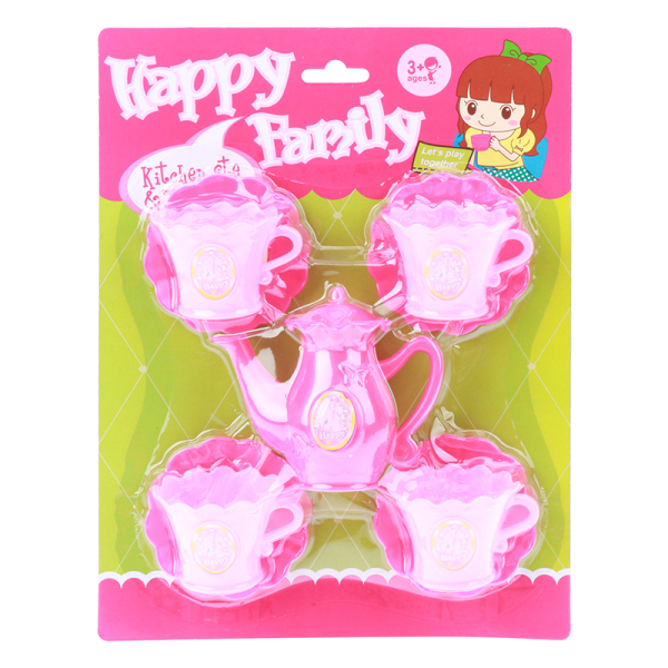 Tea set,Cute Version,Solid color,Plastic【English Packaging】_200430018_hd