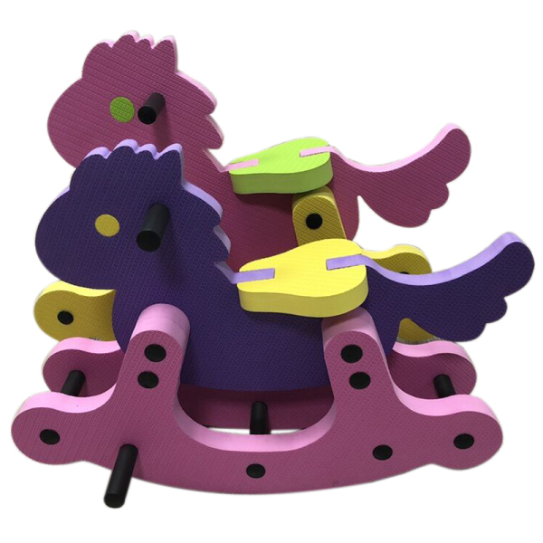 EVA environmentally friendly rocking horse (weighing less than 40KG) 2 colors