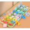 3-in-1 logarithmic wooden toy 【 44.6 * 15.5 * 4.2CM 】,one colour only,wood【English Packaging】_P03039054_2_m