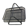 Iron mesh triple file tray,one colour only,Metal【Packaging without Words】_P02642056_2_m