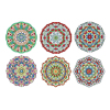 6PCS Diamond Painting Coasters,Multiple styles,Plastic【English Packaging】_201368311