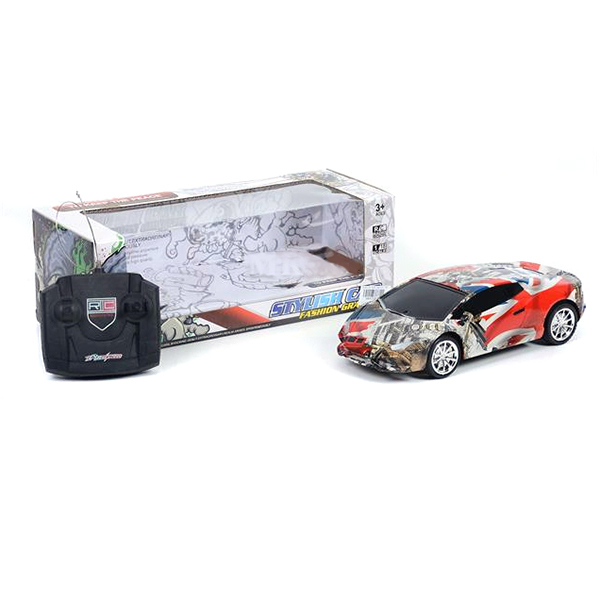 car Remote Control 1:18 4 directions Non-transparent wheels Plastic【English Packaging】_200514940_hd