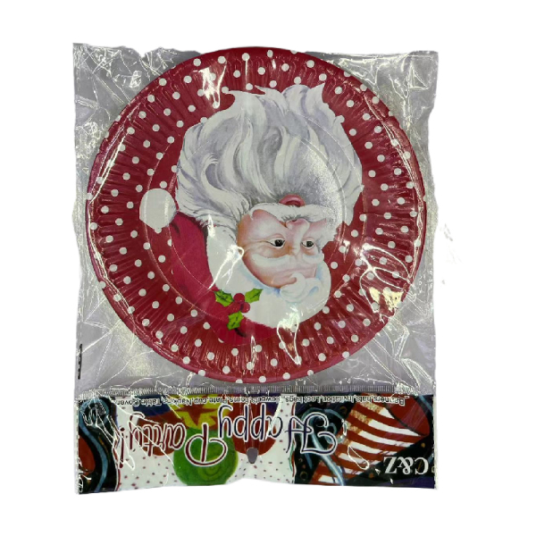 Christmas 7-inch Paper Plate