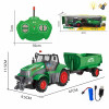 Farmer dump truck with USB cable Remote Control 1:24 4 directions Lights Remote controller excludes batteries,toy includes batteries Plastic【English Packaging】_201259381