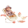 Smiling face enamel doll with cart, cutlery, bottle, pacifier, ringing bell 9 inches 【English Packaging】_P02478698_12_m