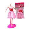 Barbie skirt doll clothes 11.5 inches Plush【English Packaging】_P01779166_6_m