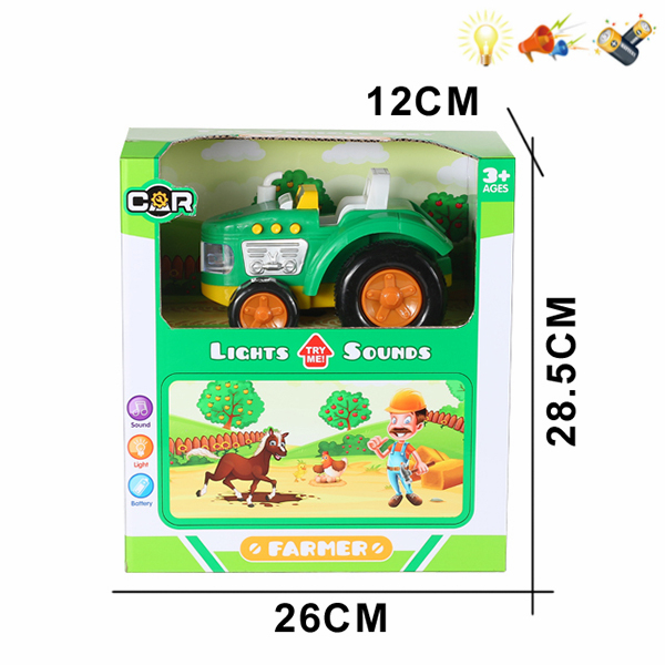 farm truck set Slide/taxiing Lights Sound IC without language With battery Plastic【English Packaging】_200907684_hd