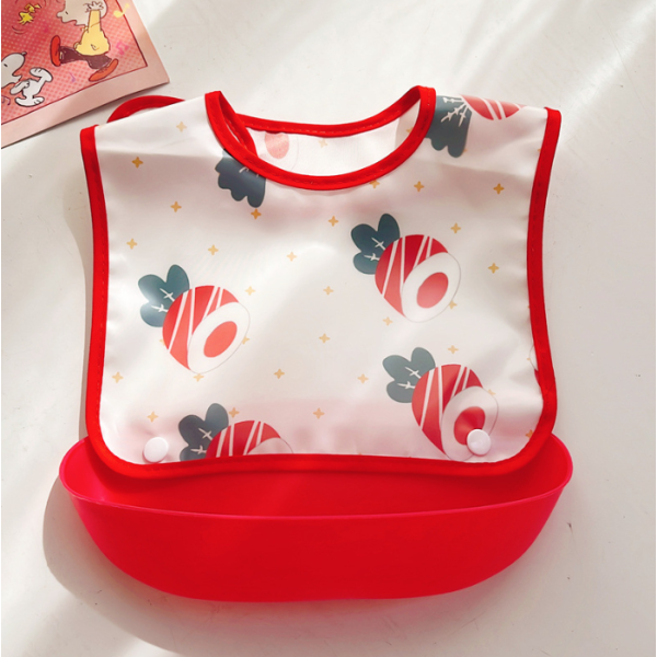 Cartoon removable waterproof washable baby bibs