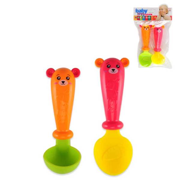 2pcs tablespoon teether,Plastic【English Packaging】_201500549_hd