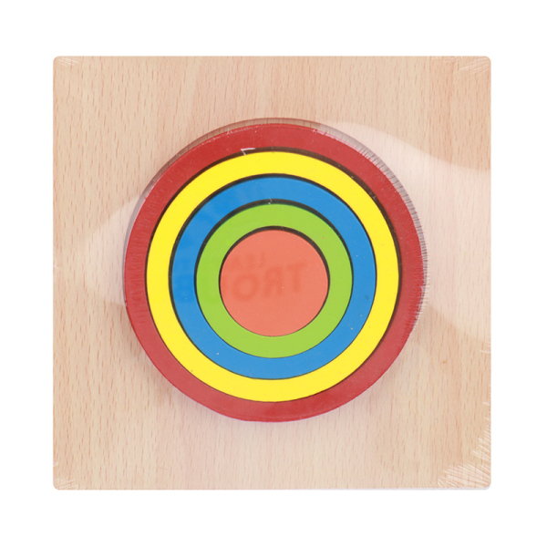 Wooden early education circular three-dimensional hoop puzzle  wood【Packaging without Words】_200534908_hd