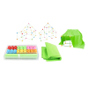 Glow tube with beads and green cloth Plastic【English Packaging】_P02175758_2_m