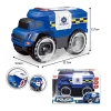 Police car Inertia Non-transparent wheels Police Plastic【English Packaging】_200485716