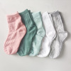 Simple solid color socks (can be a giveaway),Unisex,Uni size,Set,100% polyester fiber【Packaging without Words】_201591439_1_m