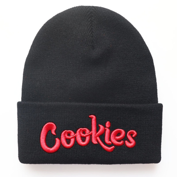 Cook/Letter Knit/Winter Hat Unisex 54-60CM Winter Hat 100% acrylic 【Packaging without Words】_201448935_hd