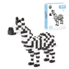 198pcs Zebra Block Set,Animal,Plastic【English Packaging】_201621609