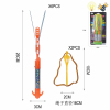Ракета-катапульта Со светом Мягкие пули С элементами питания пластик【Упаковка на английском языке】_200825346_1_m