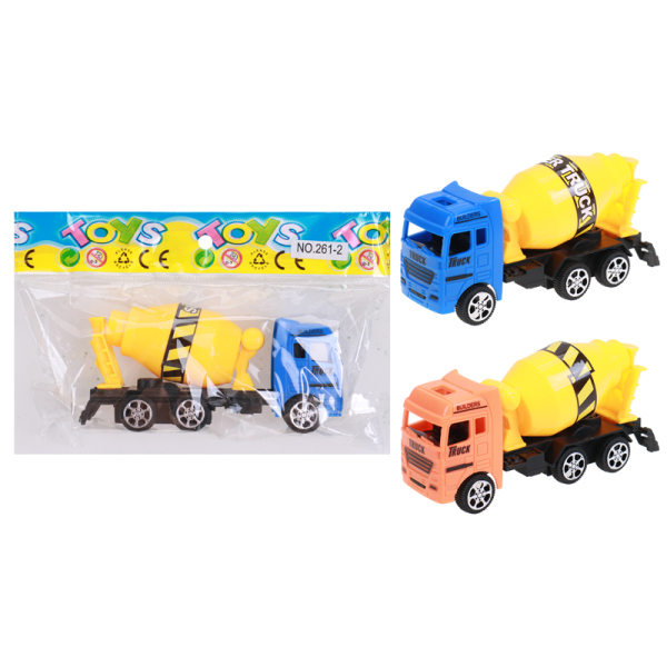 truck Pull Back Non-transparent wheels Plastic【English Packaging】_200268189_hd