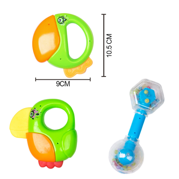 3pcs Rattles