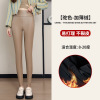 Matte leather brushed and padded warm leggings,100%PU,Women,L-XXXL,Pantyhose【Packaging without Words】_201655157