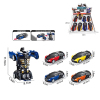 8PCS car Inertia Transformation Non-transparent wheels Police Plastic【English Packaging】_P02000105_3_m