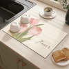 Small Fresh Kitchen Drain Mat,one colour only,other【Packaging without Words】_201894032