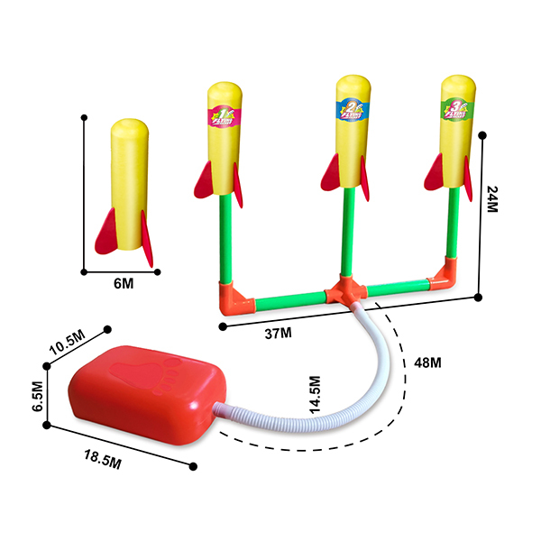 Набор для изготовления ракеты для ног