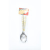 Stainless Steel Plaid Patterned Large Serving Spoon,one colour only,Metal【English Packaging】_P02693323_11_m