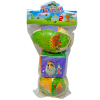 3pcs Cartoon Digital Dinosaur English Animal Six Piece Balls,Плюш【Упаковка на английском языке】_P02732640_3_m