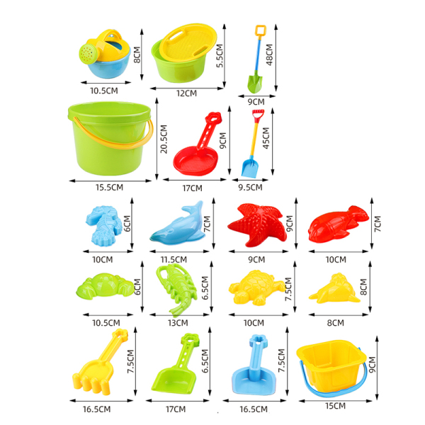 Детские пляжные игрушечные костюмы, детские игры, песочные часы, песочные часы, лопата, пляжное ведро, инструменты.