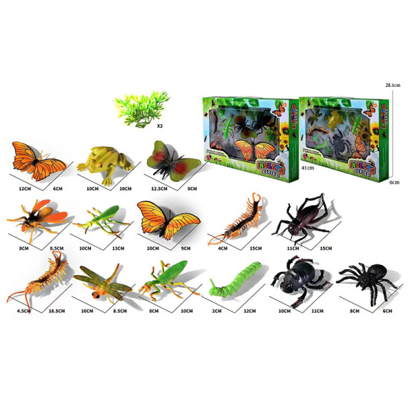 2 Styles Insect Set