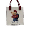 0.3mm large capacity open cartoon felt tote bag,one colour only【Packaging without Words】_201600096